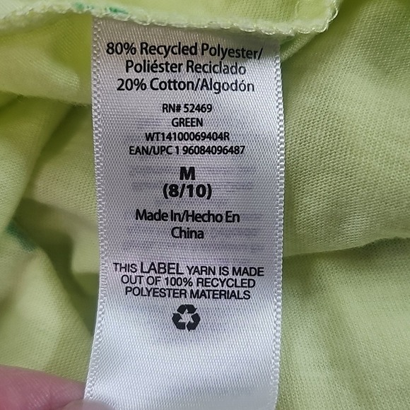 Shamrock Shirt St. Patrick's Day Yellow Green Shamrock Clover T-Shirt Size M EUC - Picture 5 of 6